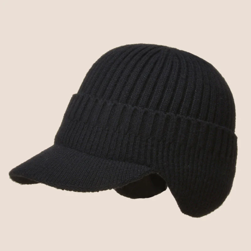 Outdoor Riding Elastic Warm Ear Protection Knitted Hat - Image 14