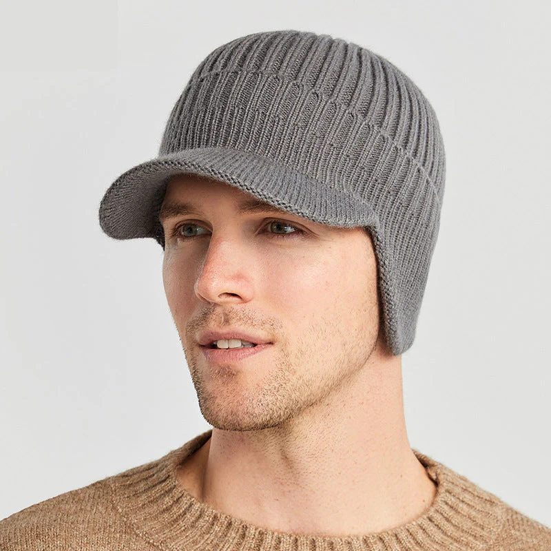 Outdoor Riding Elastic Warm Ear Protection Knitted Hat - Image 2