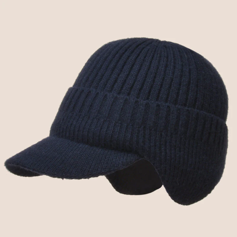 Outdoor Riding Elastic Warm Ear Protection Knitted Hat - Image 21