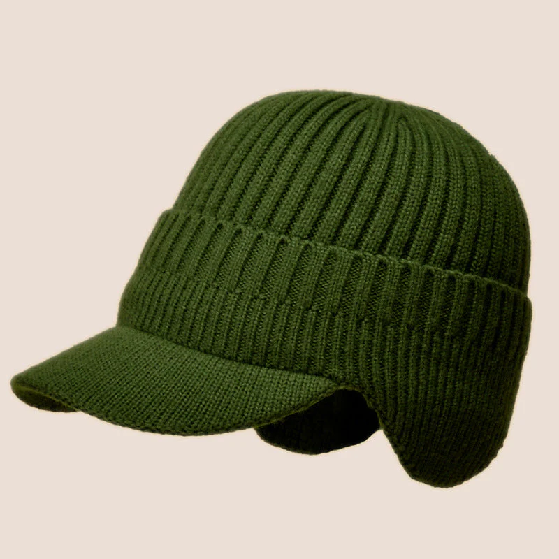 Outdoor Riding Elastic Warm Ear Protection Knitted Hat - Image 22