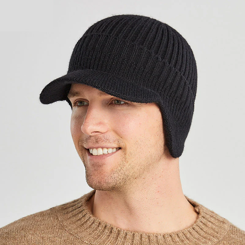 Outdoor Riding Elastic Warm Ear Protection Knitted Hat - Image 5
