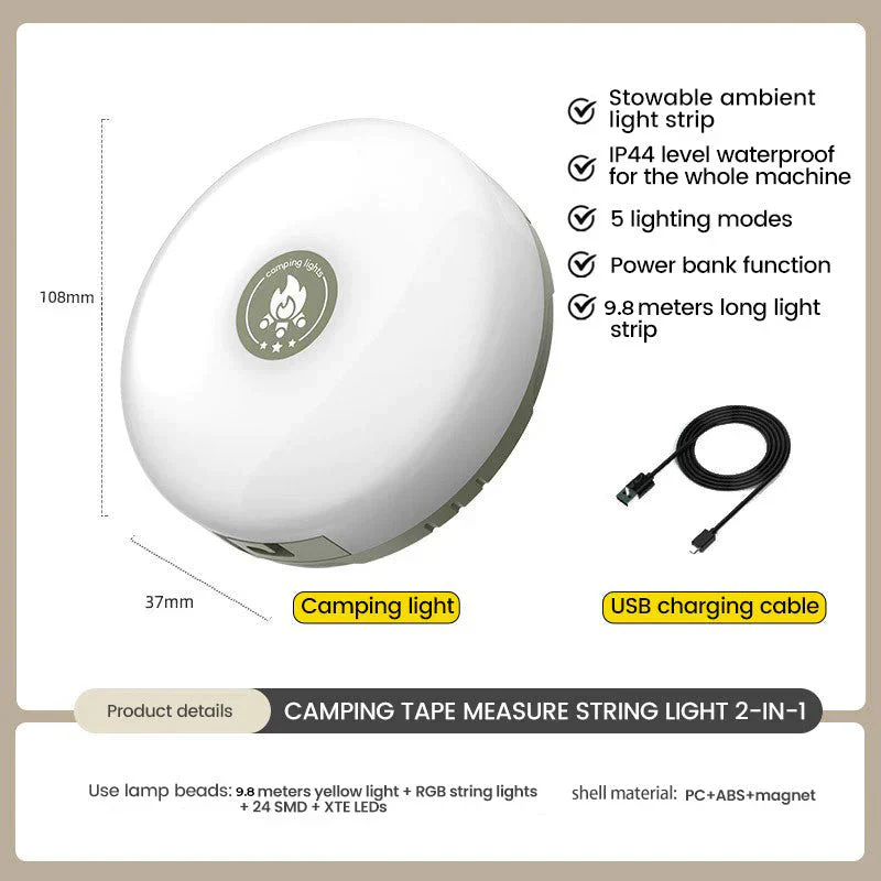Outdoor Waterproof Portable Storage Light - Image 12