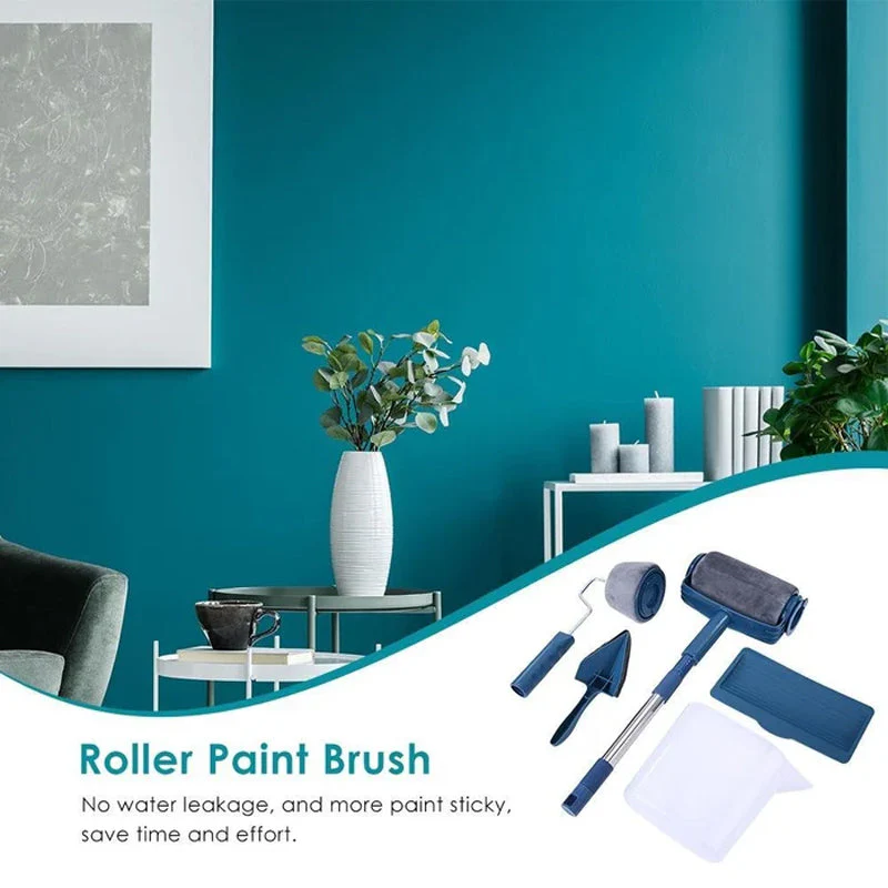 Paint Roller Brush Painting Handle Tool - Image 6