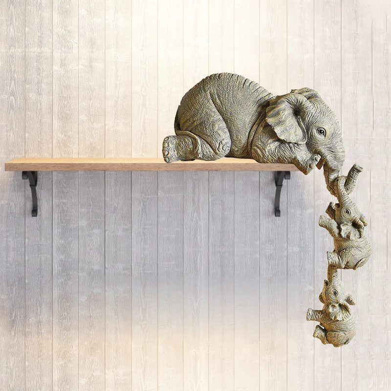 Parent-child Elephant Decoration - Image 5
