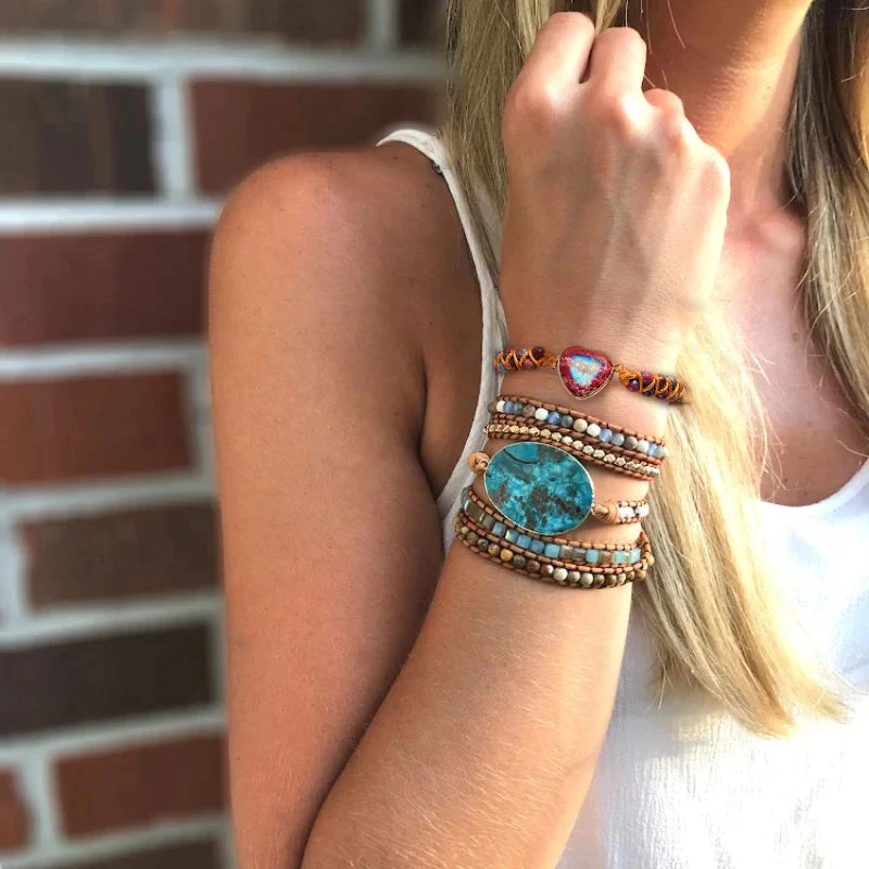 Passionate Heart Jasper Bracelet - Image 2