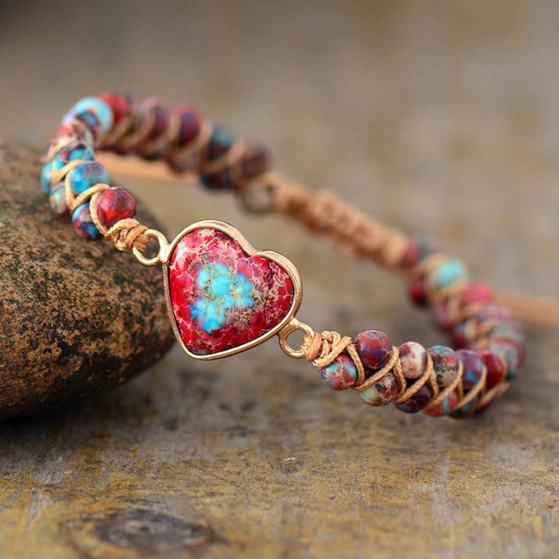 Passionate Heart Jasper Bracelet - Image 3