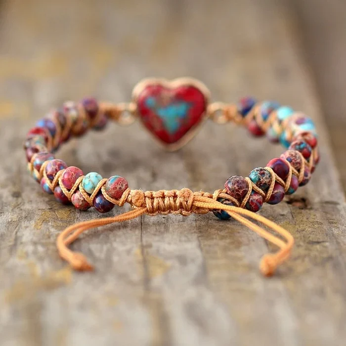 Passionate Heart Jasper Bracelet - Image 4