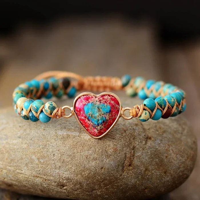 Passionate Heart Jasper Bracelet - Image 5
