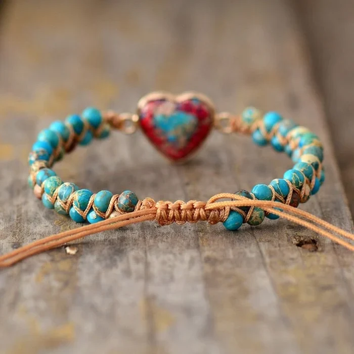 Passionate Heart Jasper Bracelet - Image 6