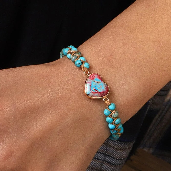 Passionate Heart Jasper Bracelet - Image 9