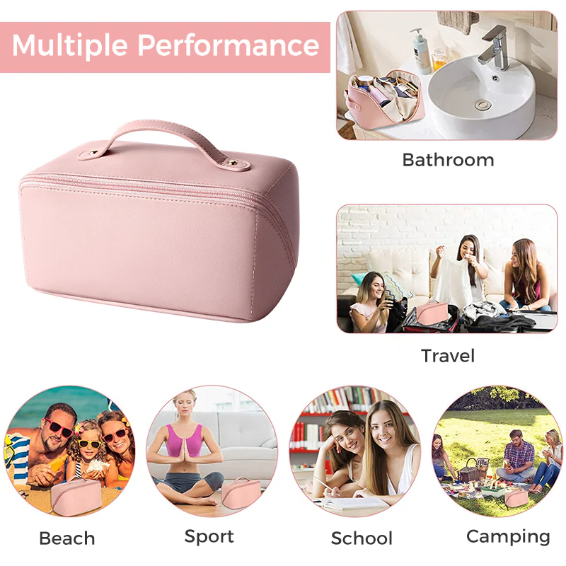 Peachloft Large-Capacity Travel Cosmetic Bag - Image 5