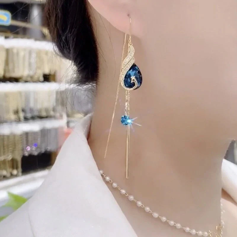 Peacock Earrings - Image 5