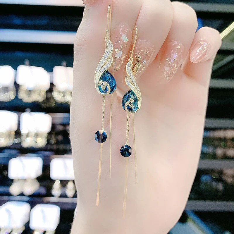Peacock Earrings - Image 7