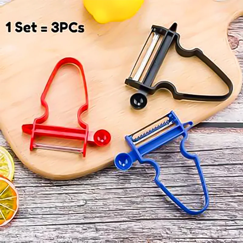 Peeler for Fruits and Vegetables (3 PCs） - Image 7