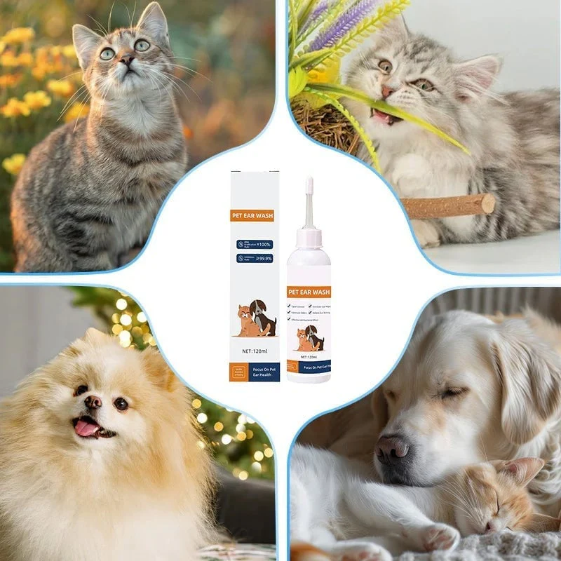 Pet Ear Cleaning Liquid (For Cats & Dogs) - Image 5
