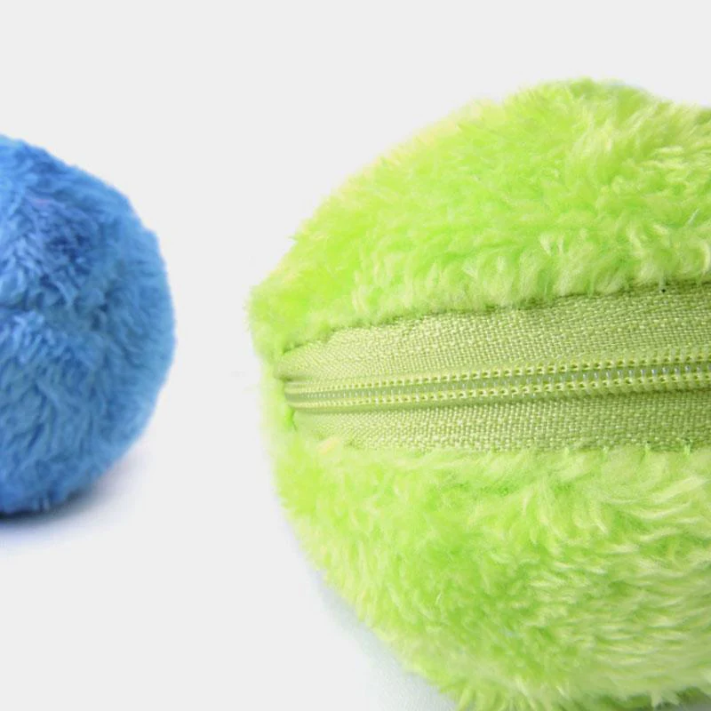 Pet Electric Ball Toy with Plush Cover(4 Colors Included) - Image 10