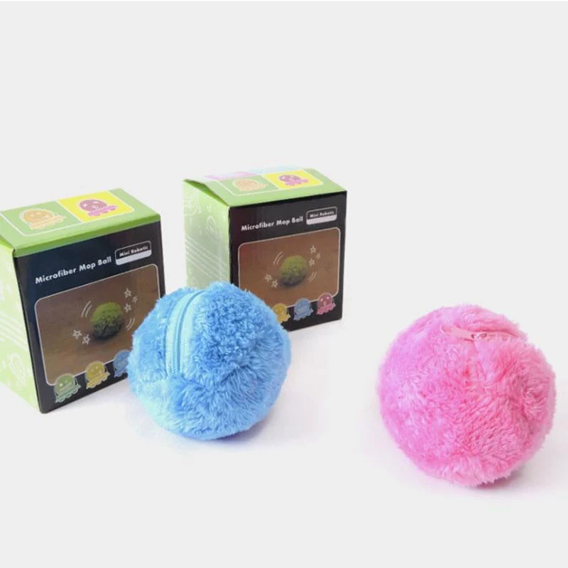 Pet Electric Ball Toy with Plush Cover(4 Colors Included) - Image 13