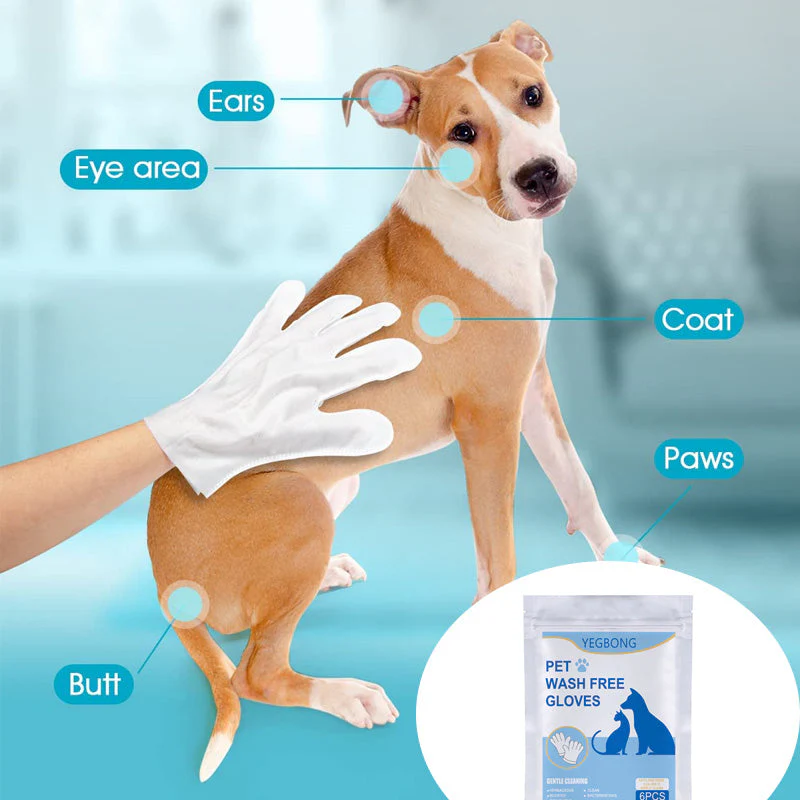 Pet Grooming Glove Wipes - Image 3
