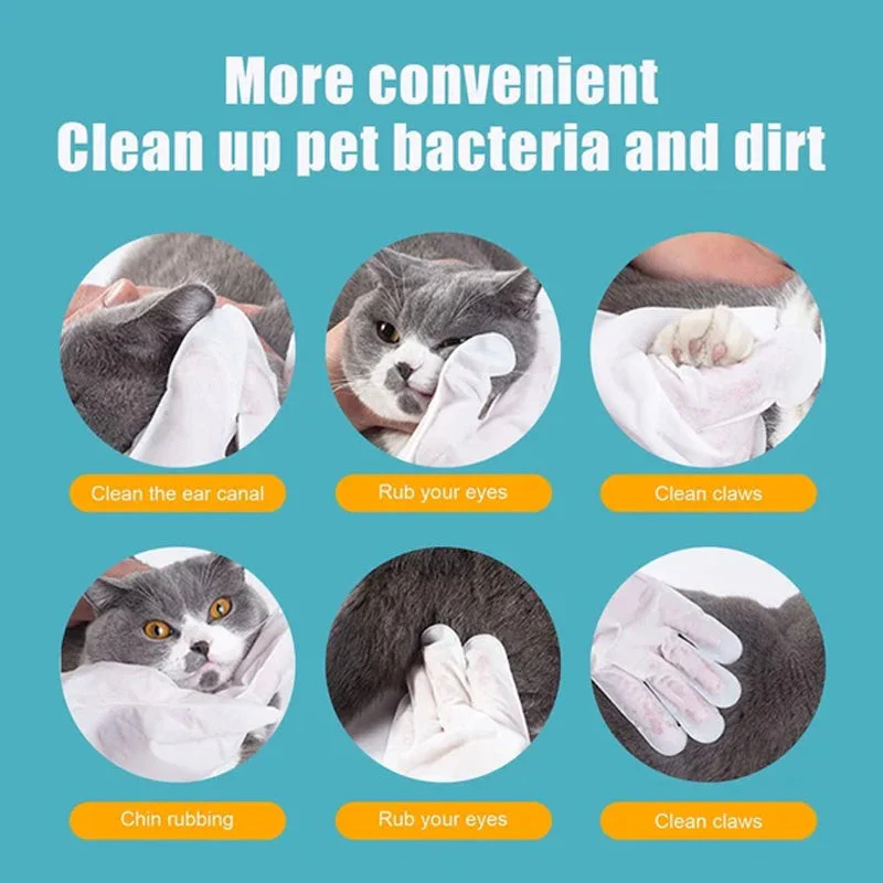 Pet Grooming Glove Wipes - Image 5