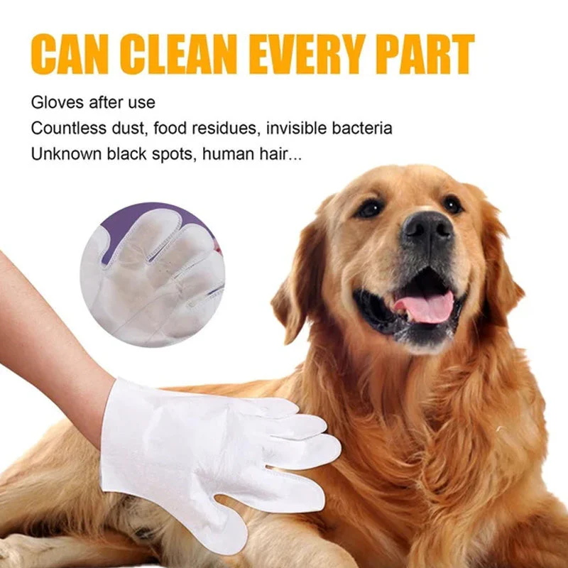 Pet Grooming Glove Wipes - Image 7
