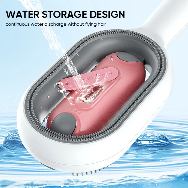Pet Hair Removal Comb with Water Tank - Image 4