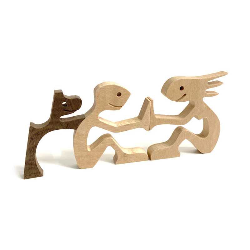 Pet Lover - Wood Sculpture Table Ornaments - Image 11