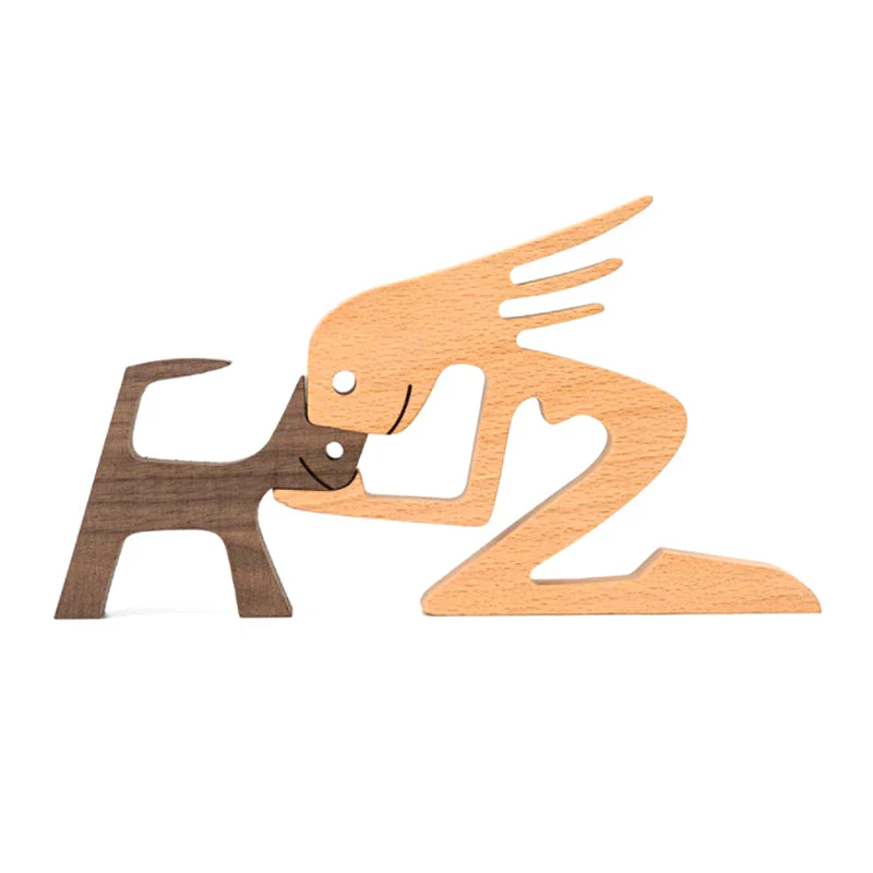 Pet Lover - Wood Sculpture Table Ornaments - Image 12