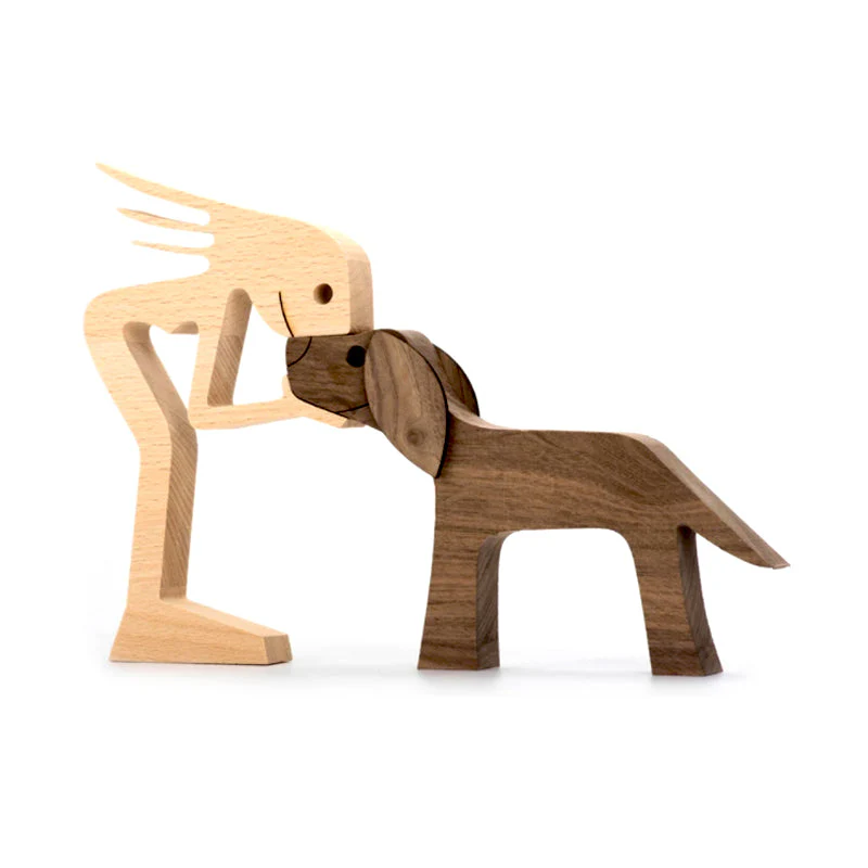 Pet Lover - Wood Sculpture Table Ornaments - Image 13