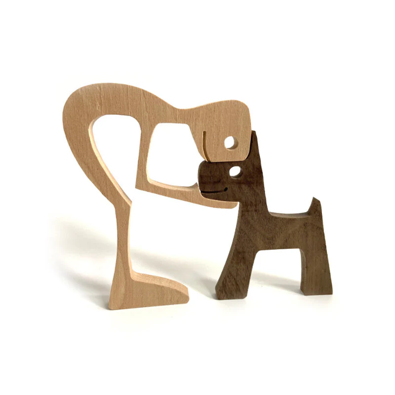 Pet Lover - Wood Sculpture Table Ornaments - Image 15