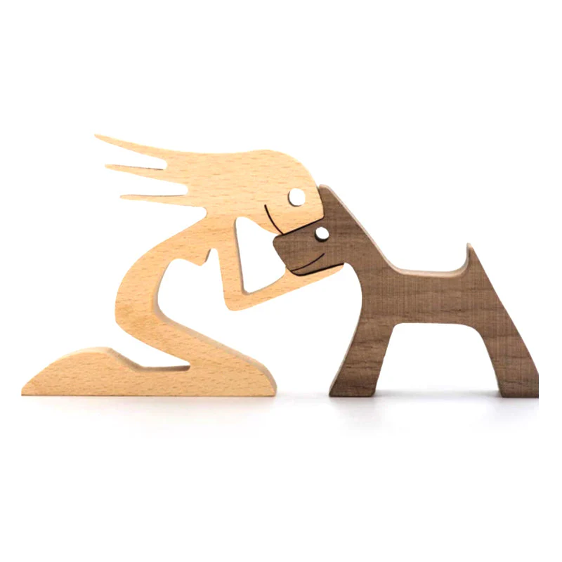 Pet Lover - Wood Sculpture Table Ornaments - Image 16