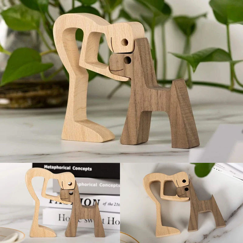 Pet Lover - Wood Sculpture Table Ornaments - Image 7