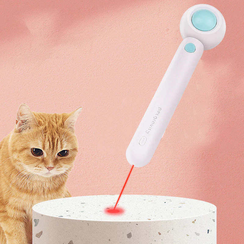 Pet Telescopic Laser Teasing Stick - Image 11