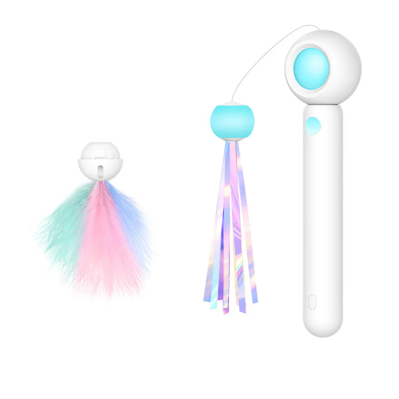 Pet Telescopic Laser Teasing Stick - Image 20
