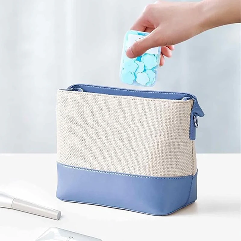 Petal Soap Paper Sheets – Lightweight Floral Hand Wash for Travel & Daily Use - Image 2