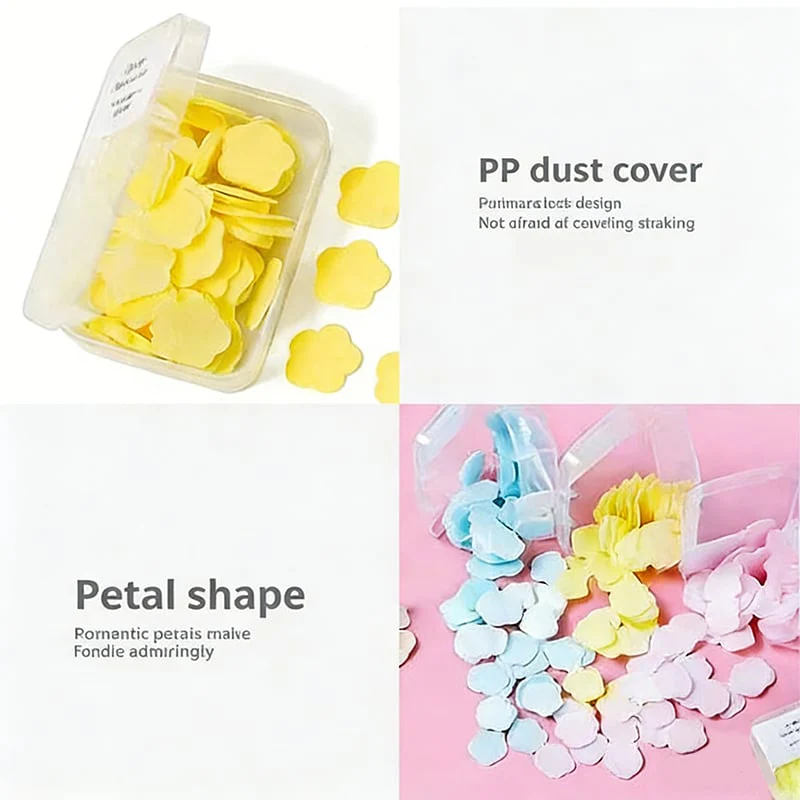 Petal Soap Paper Sheets – Lightweight Floral Hand Wash for Travel & Daily Use - Image 7