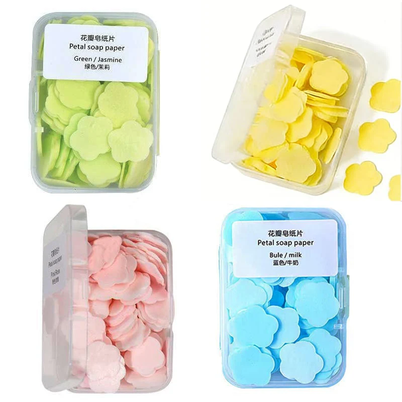 Petal Soap Paper Sheets – Lightweight Floral Hand Wash for Travel & Daily Use - Image 9
