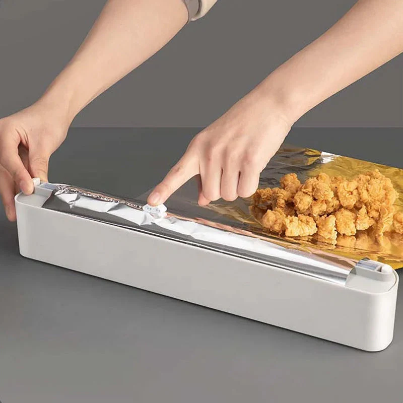 Plastic Wrap Dispenser With Cutter - Image 3