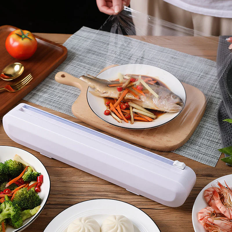 Plastic Wrap Dispenser With Cutter - Image 5