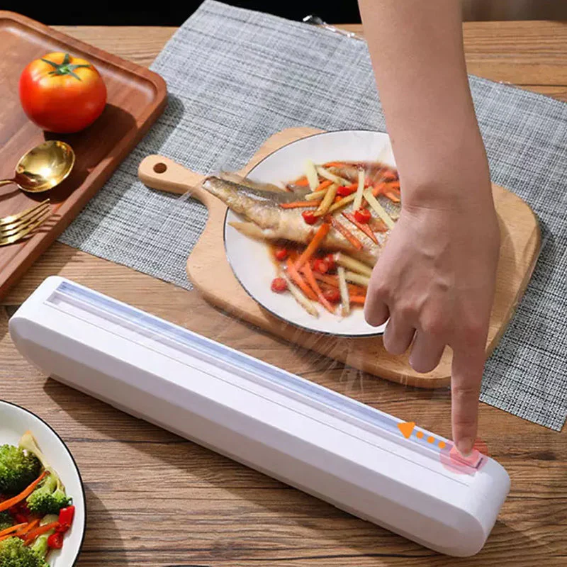 Plastic Wrap Dispenser With Cutter - Image 6