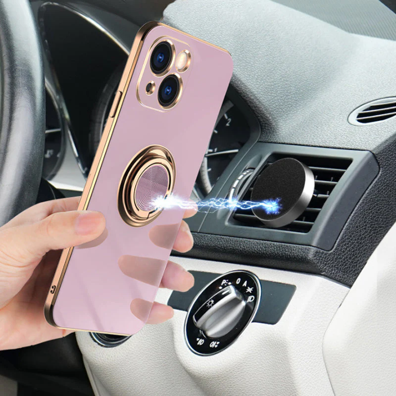 Plated Case with Ring For iPhone - Image 10