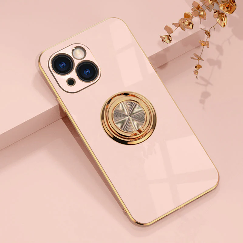 Plated Case with Ring For iPhone - Image 11