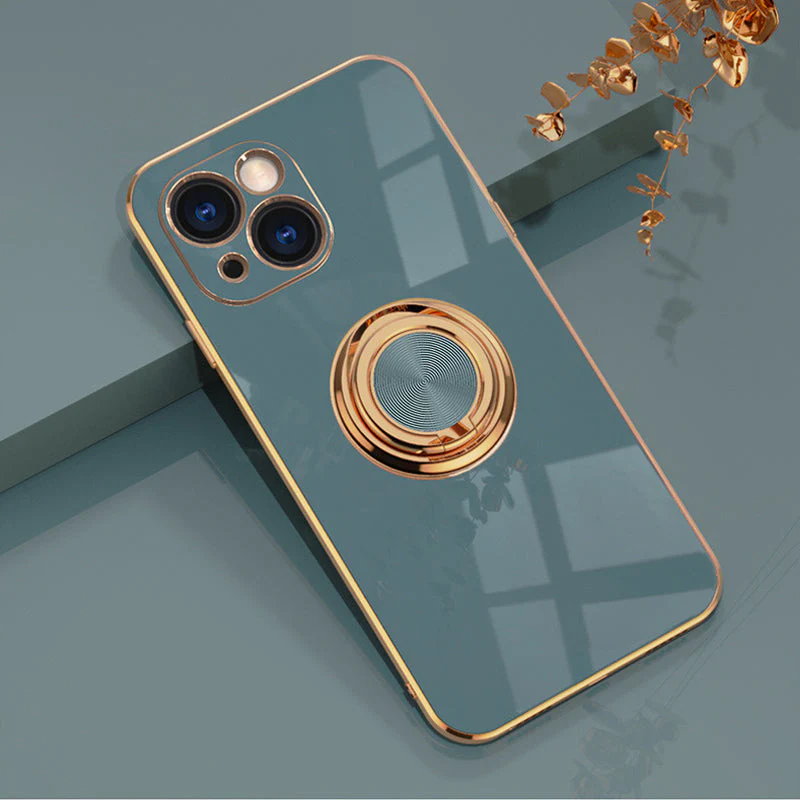 Plated Case with Ring For iPhone - Image 12