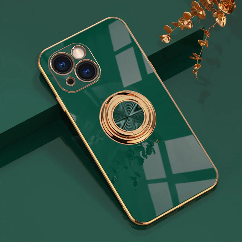 Plated Case with Ring For iPhone - Image 13