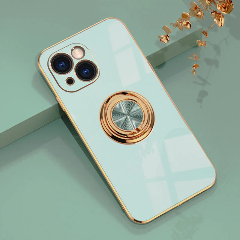 Plated Case with Ring For iPhone - Image 16