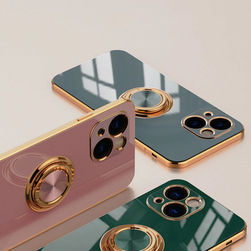 Plated Case with Ring For iPhone - Image 3