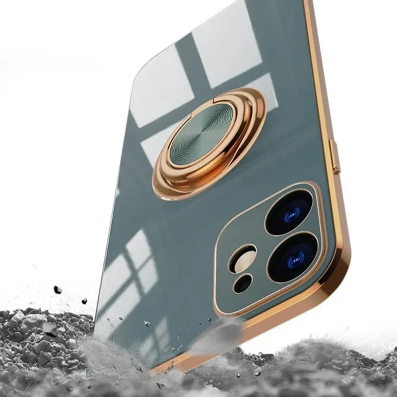 Plated Case with Ring For iPhone - Image 9