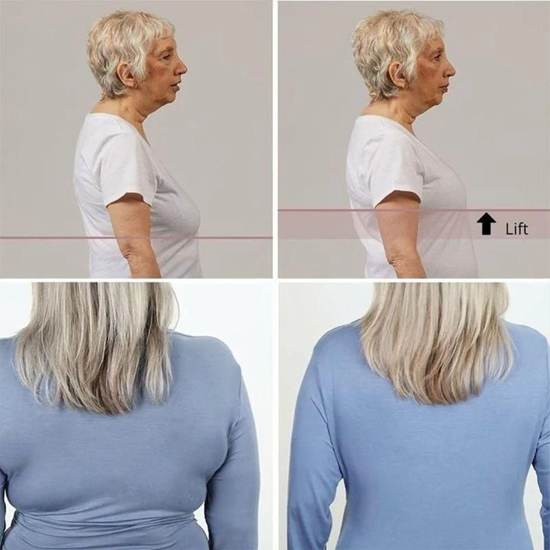 Plus Size Front Closure Elastic Push Up Comfort Bra - Image 9
