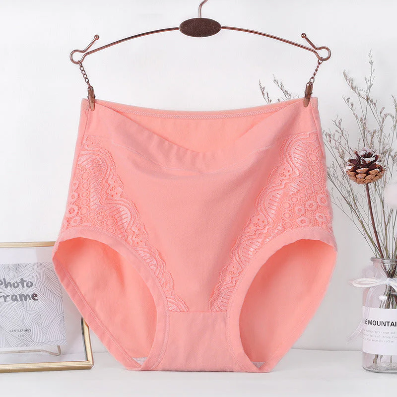 Plus Size High Waist Leakproof Cotton Panties - Image 2