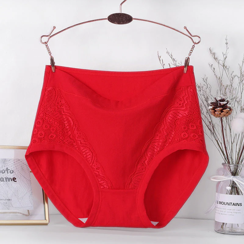 Plus Size High Waist Leakproof Cotton Panties - Image 4