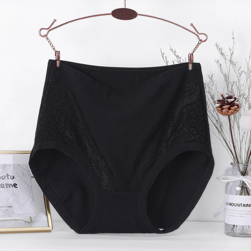 Plus Size High Waist Leakproof Cotton Panties - Image 5